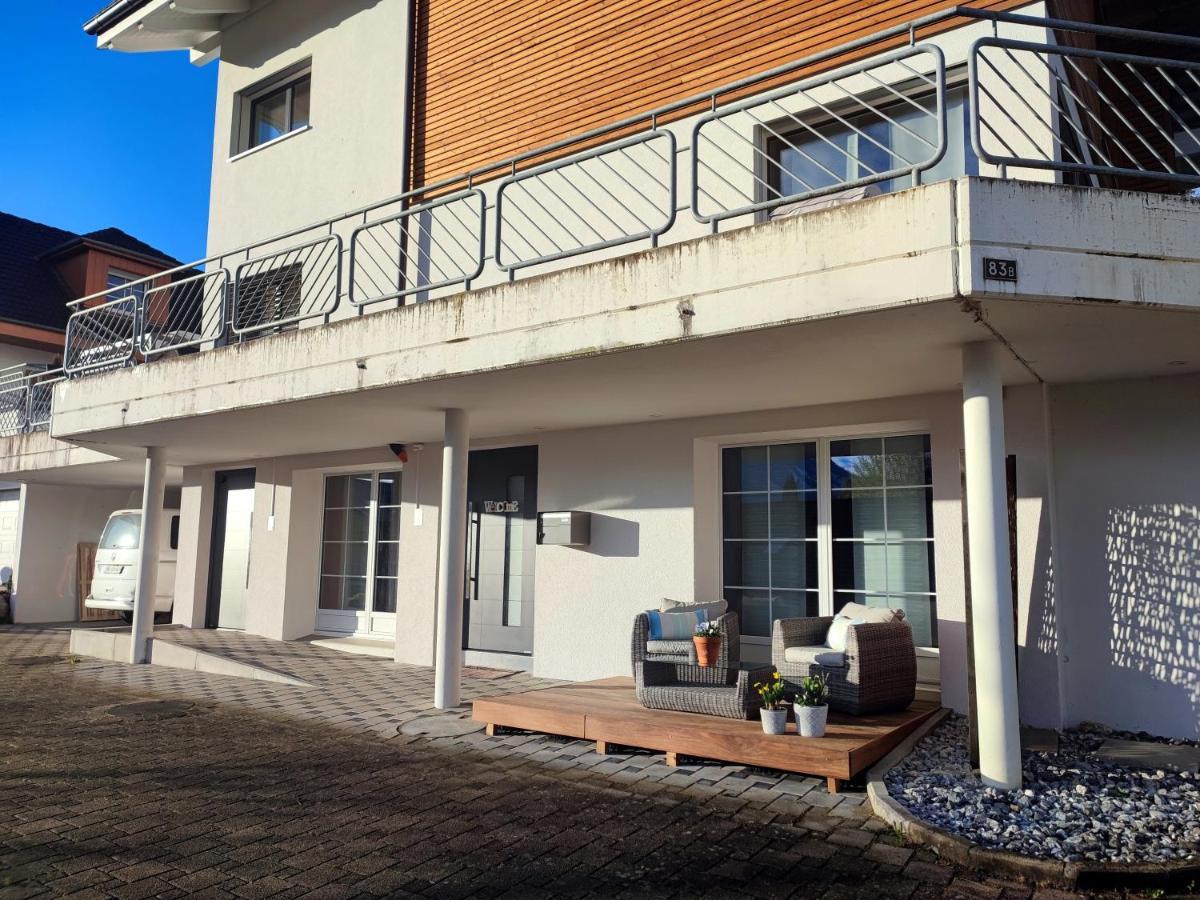 Kleine Auszeit - 2-Zimmer Ferienwohnung Spiez Exterior photo